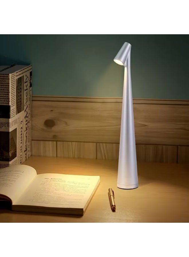 مصباح طاولة أنيق للاستخدام الداخلي والخارجي بتصميم دائري أنيق مصباح ملون مع تعتيم تدريجي عن طريق اللمس - Image 1