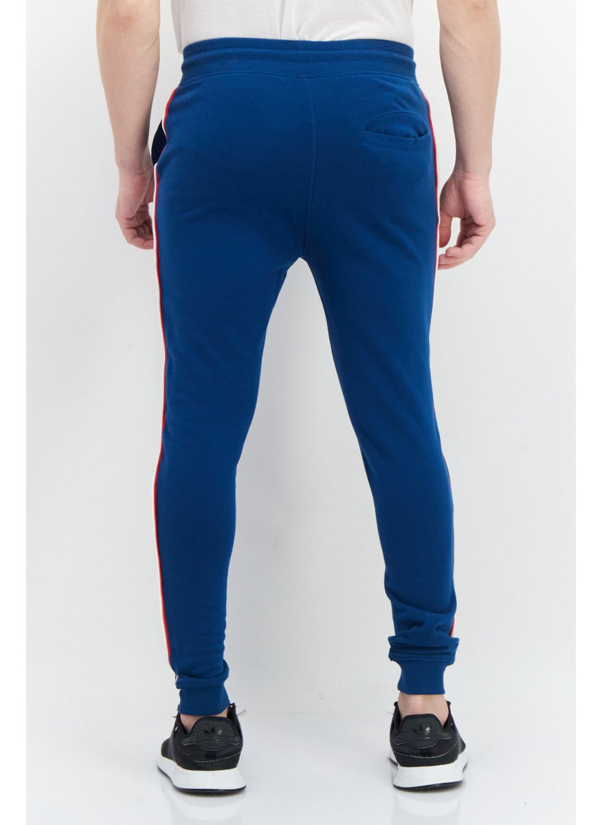 Ufc - Men Sportswear Fit Brand Logo Training Jogger Pant, Teal Blue - Image 1