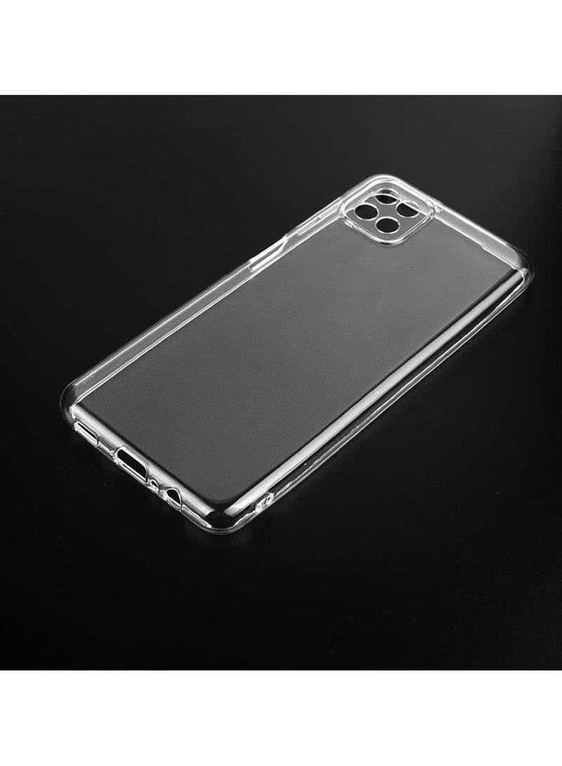 samsung Galaxy A22 5G Transparent Case Soft Clear TPU Solid Plain With Camera Protection Back Cover For samsung Galaxy A22 5G - Image 2