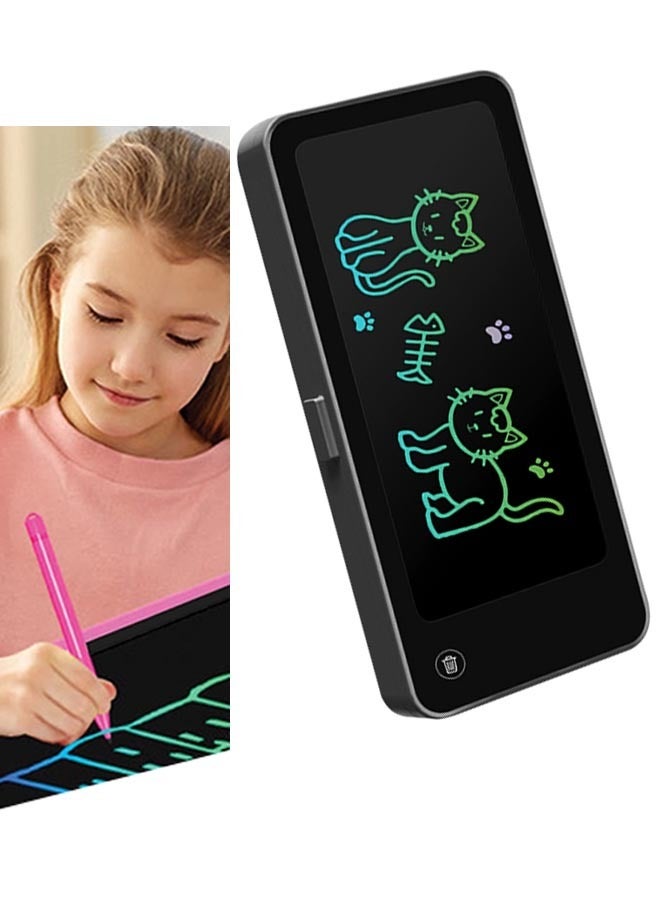 Pencil Box with LCD Writing Board, Portable Children's Color Drawing Board, Reusable Doodle Board, For Storing Pencils, Erasers, Drawings, Memos, Doodles  - Image 1