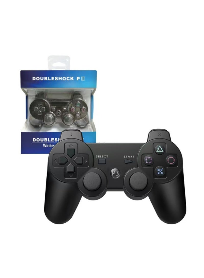 CAYGA Controller for PS3 Wireless Controller Compatible with Playstation 3 Bluetooth Gamepad with Double Shock, Charging Cable - Image 1