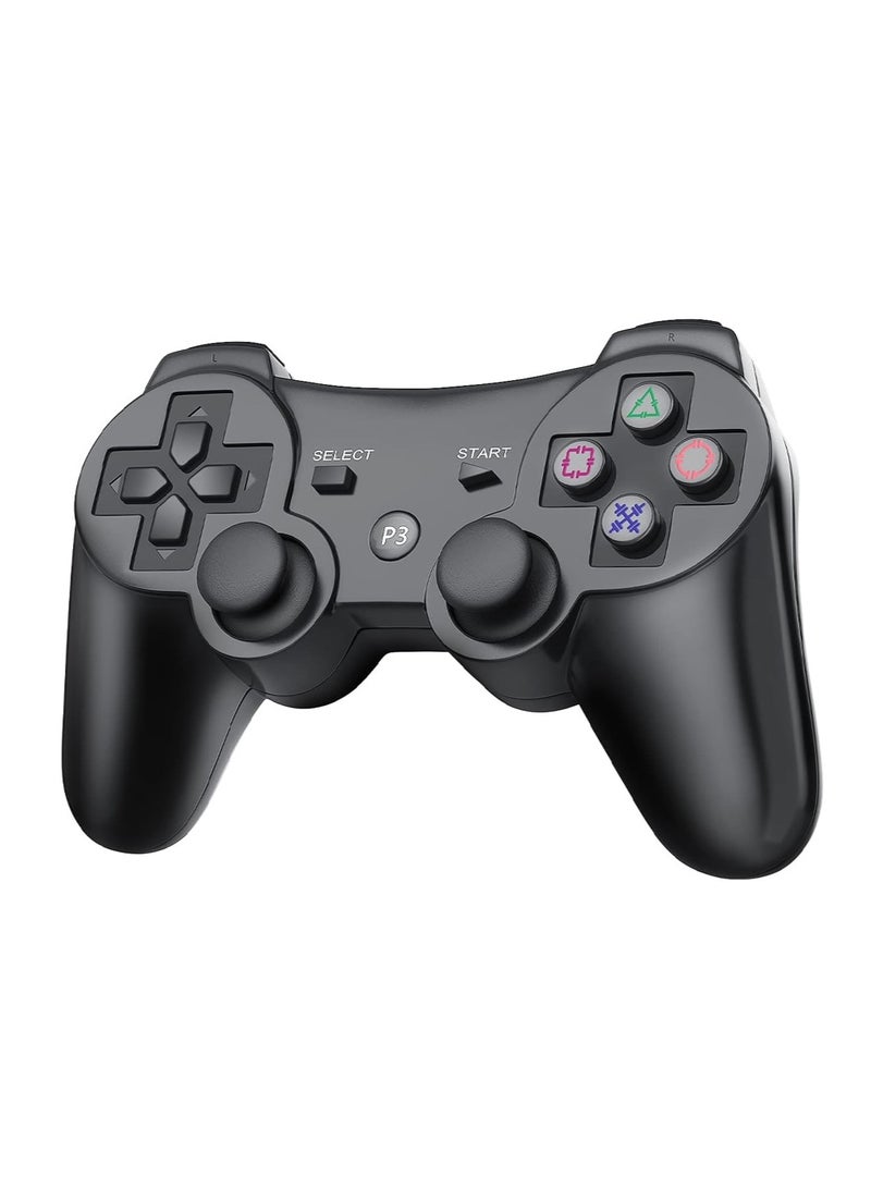 CAYGA Controller for PS3 Wireless Controller Compatible with Playstation 3 Bluetooth Gamepad with Double Shock, Charging Cable - Image 3