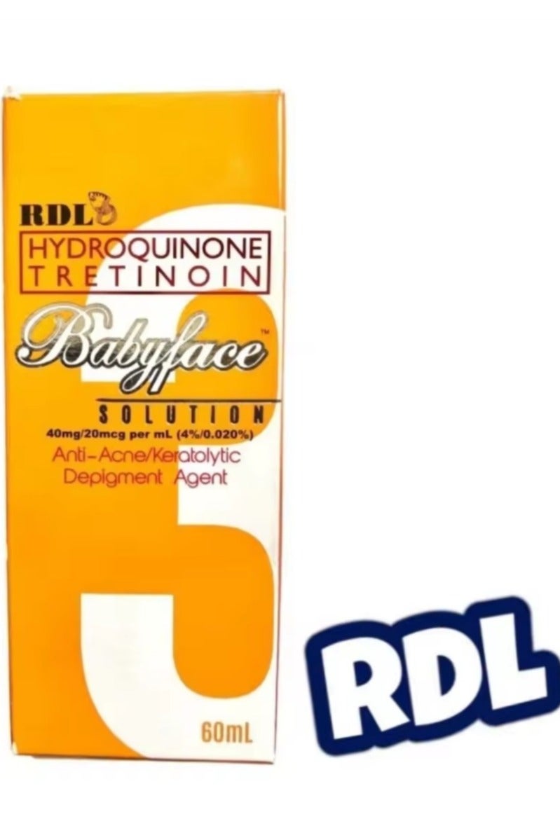 ار دي ال محلول قابض للعناية بالبشرة رقم 3 من بيبي فيس - 60 مل