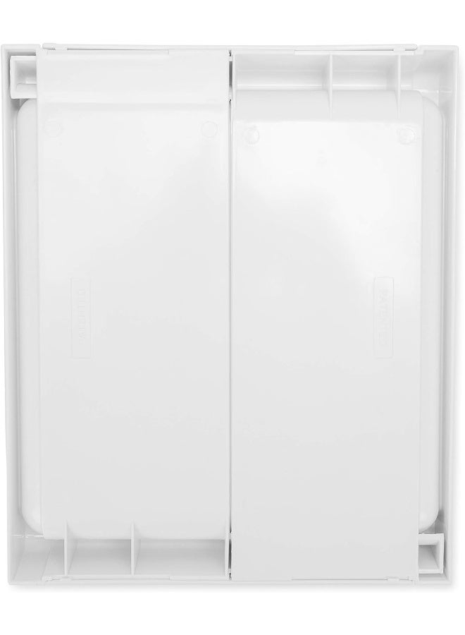 Camco Adjustable Cutlery Tray - Designed for RV and Compact Kitchen Drawers, Adjusts between 9" and 13" for An Easy Custom Fit - White (43503) - Image 5