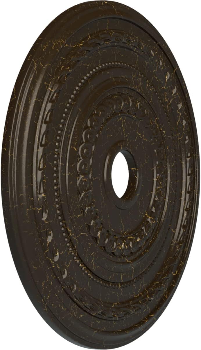 Ekena Millwork CM25COSHC Cm25Coshc Cole Ceiling Medallion, Stone Hearth Crackle - Image 2