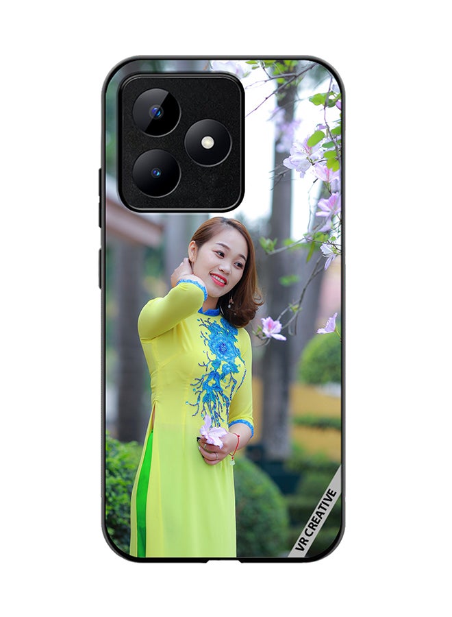 VR CREATIVE Protective Case Cover For Realme C53 Nepal Traditional Girl Design Multicolour - Image 1
