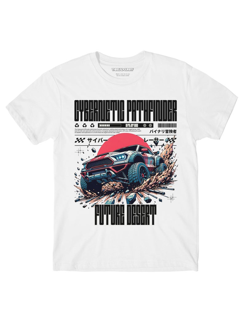 THREADCURRY Comic Boys Printed Round Neck T-shirt - Image 1