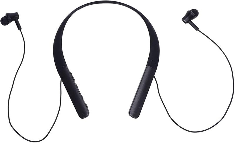 Neckband Headphones Lightweight Ergonomic Fit with Clear Calls Music Assistive Hearing and Cleaning Tool - Image 3