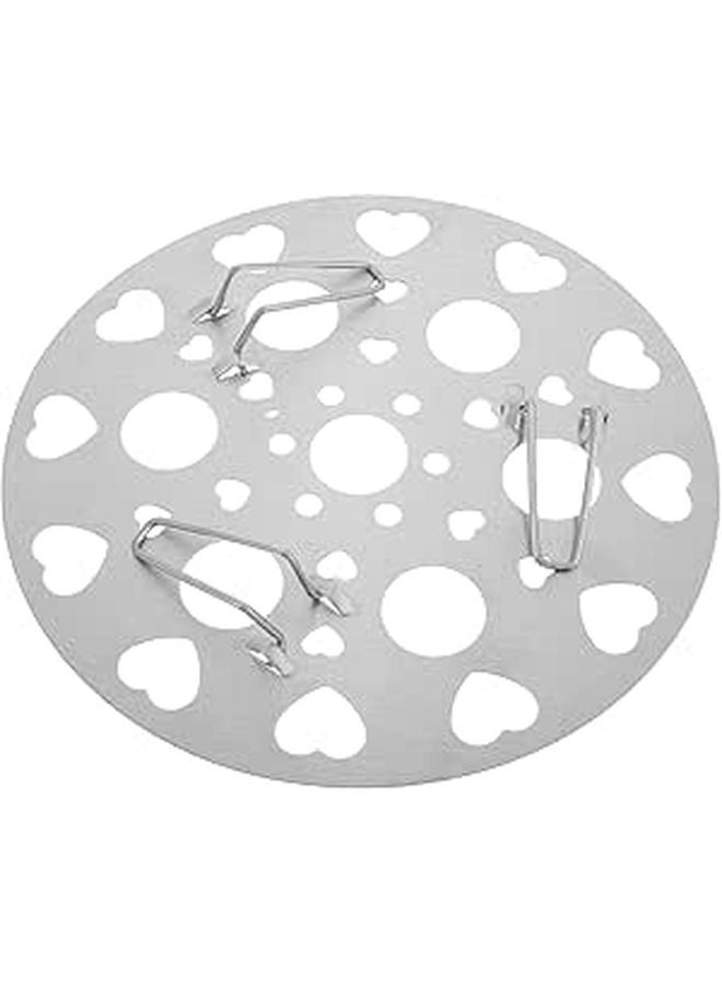 Stainless Steel 7 Hole Egg Steamer Rack Multi Functional Kitchen Steam Tray For Rice Cooker And Pot - Image 1