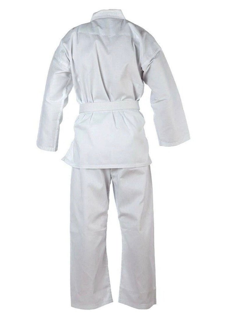 Spedster Karate Suit Martial Arts Uniform Aikido Student White Gi Top Quality Cotton Material With Free White Belt - Image 2