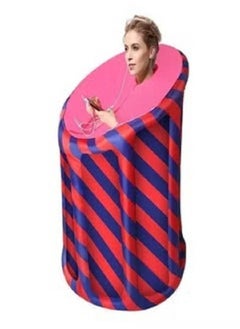 Queen Line Pink/Purple Inflatable Steam Sauna  - Image 1