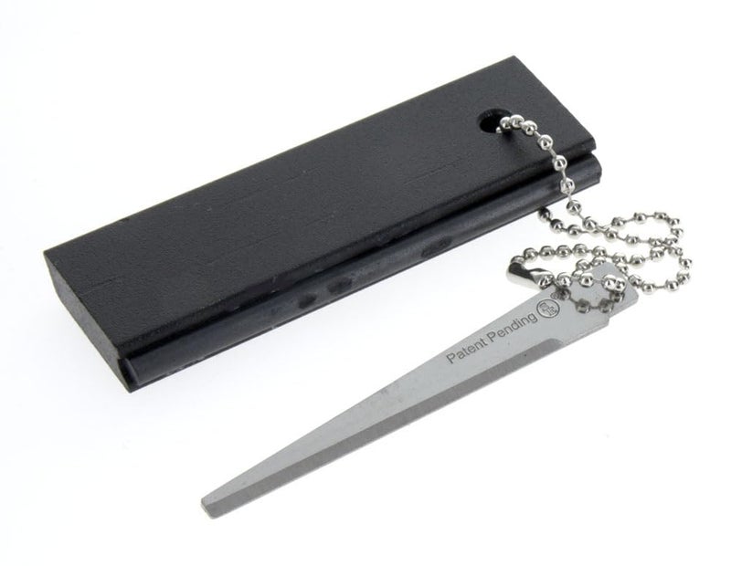 SE Waterproof Magnesium Firestarter Kit - Compact 2-in-1 Fire Starter with Flint, Serrated Striker, and Detachable Chain for Camping, Hiking, Survival, and Emergency Preparedness FS374 - Image 2