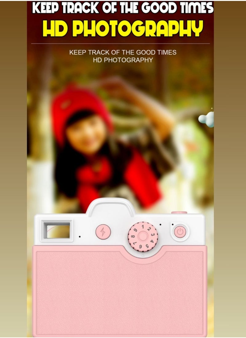 besrey  - Instant Print Camera for Kids with 1 Rolls of Printer Paper, 1080P Toddler Digital Camera Toys for Age 3-12 with 1GB SD Card, Birthday Gifts, Children's gift - Image 1