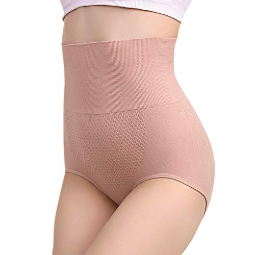 PLUMBURY Women's Rayon Hipsters (Pack of 1) (High Waist Tummy Control Panty_Pink_Free Size) - Image 1