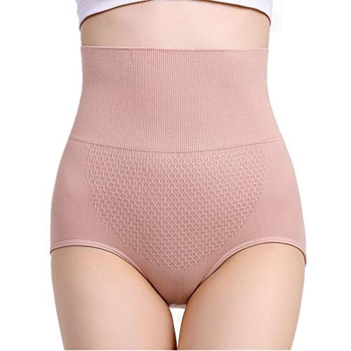 PLUMBURY Women's Rayon Hipsters (Pack of 1) (High Waist Tummy Control Panty_Pink_Free Size) - Image 2