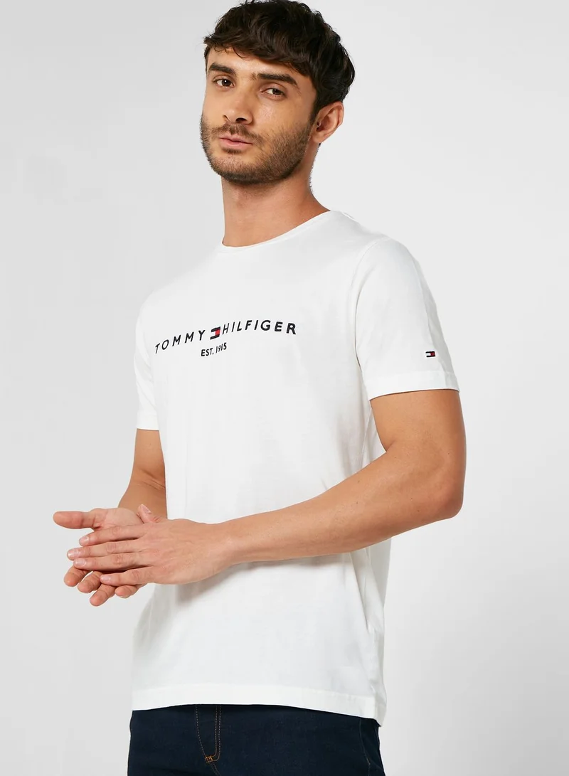 TOMMY HILFIGER Logo Crew Neck T-Shirt