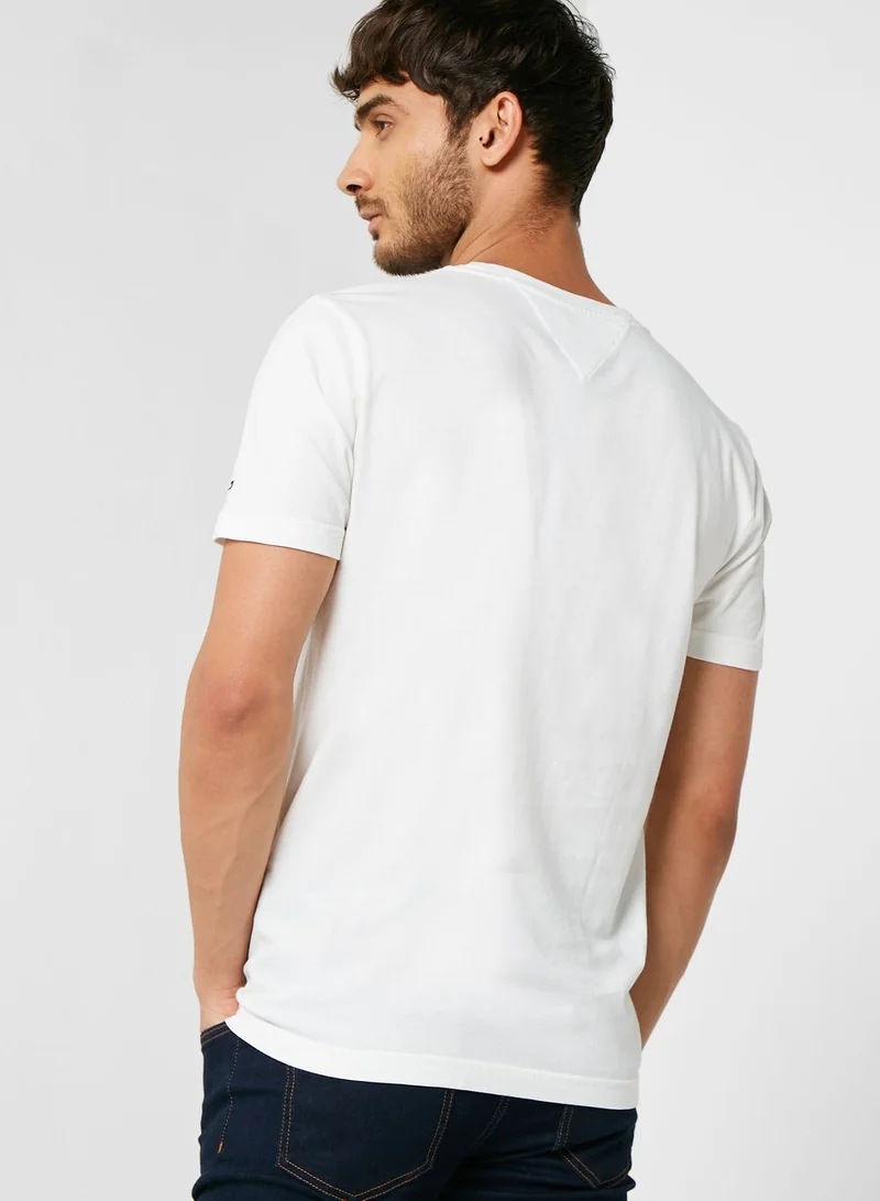 TOMMY HILFIGER Logo Crew Neck T-Shirt