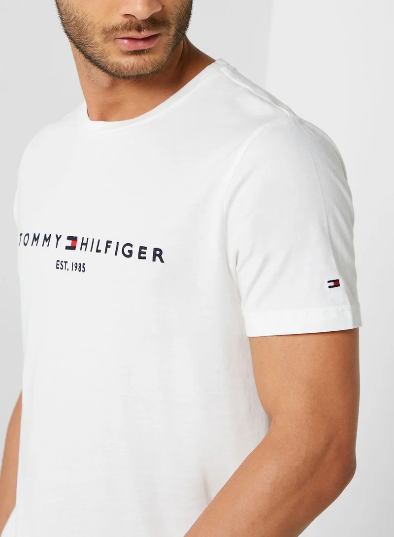 TOMMY HILFIGER Logo Crew Neck T-Shirt