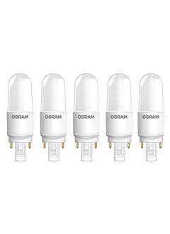 Osram Osram 12W LED Bulb G24D 2-Pin base Warm White, 830/3000K - Pack of 5  - Image 1
