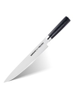 Samura Slicing Knife 9.0"/230 mm | Black Non-Stick Coating Hardness 59 HRC | AUS-8 Stainless Steel | Ergonomic G10 Handle | Professional Chef Knife | Heat Resistant | Kitchen Accessory  - Image 1