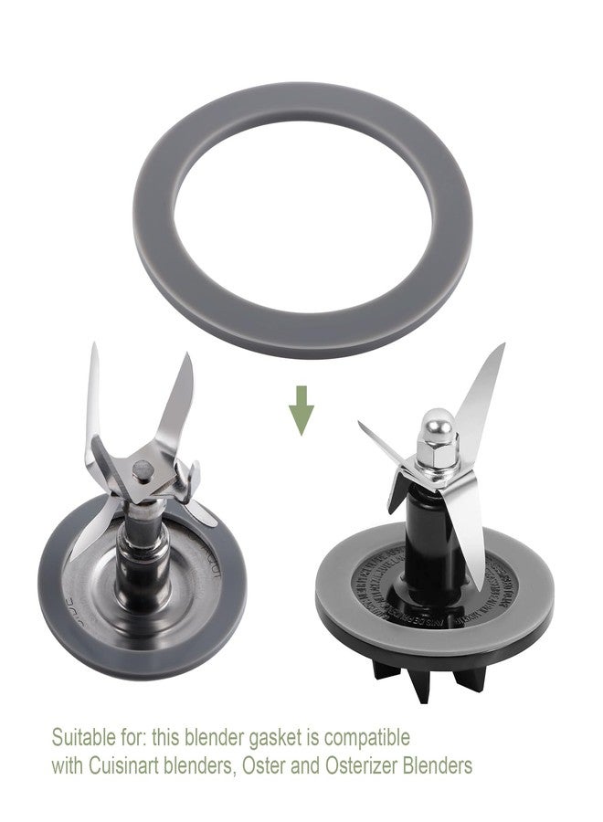 Equust 6-Pack Rubber Gaskets Sealing O-Ring Compatible with Oster Blender Replacement Parts - Image 2
