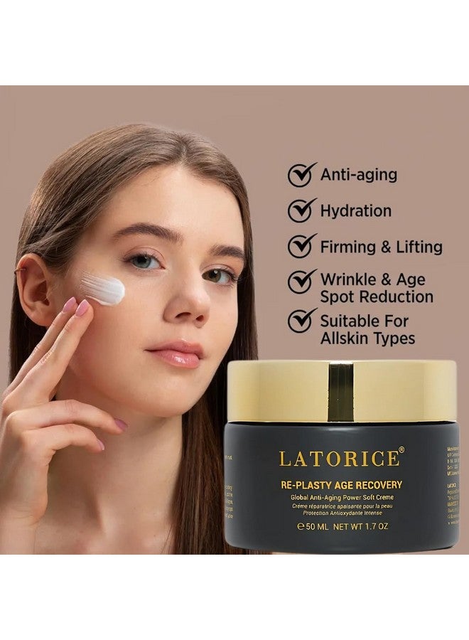 LATORICE Unisex Rice Water Face Wash and Niacinamide Face Cream with Collagen and Hyaluronic Acid | Helps to Reduce Sun Spot Melasma Freckles | Skincare Set for All Skin Types (Pack of 2) - Image 2