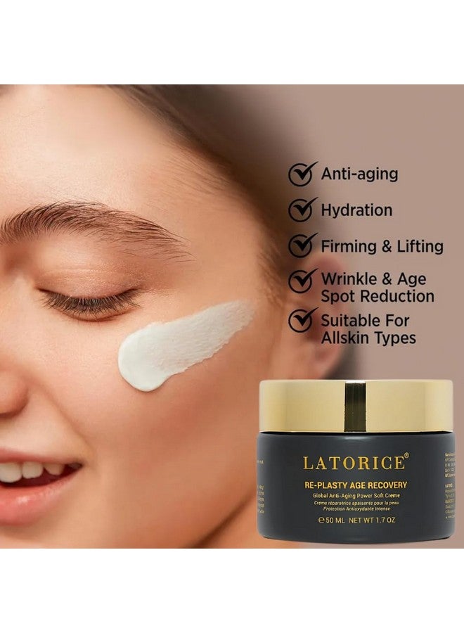LATORICE Unisex Rice Water Face Wash and Niacinamide Face Cream with Collagen and Hyaluronic Acid | Helps to Reduce Sun Spot Melasma Freckles | Skincare Set for All Skin Types (Pack of 2) - Image 4
