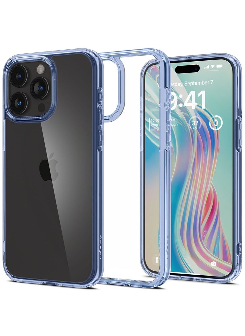 Spigen Ultra Hybrid for iPhone 15 PRO Case Cover - Sky Crystal  - Image 1