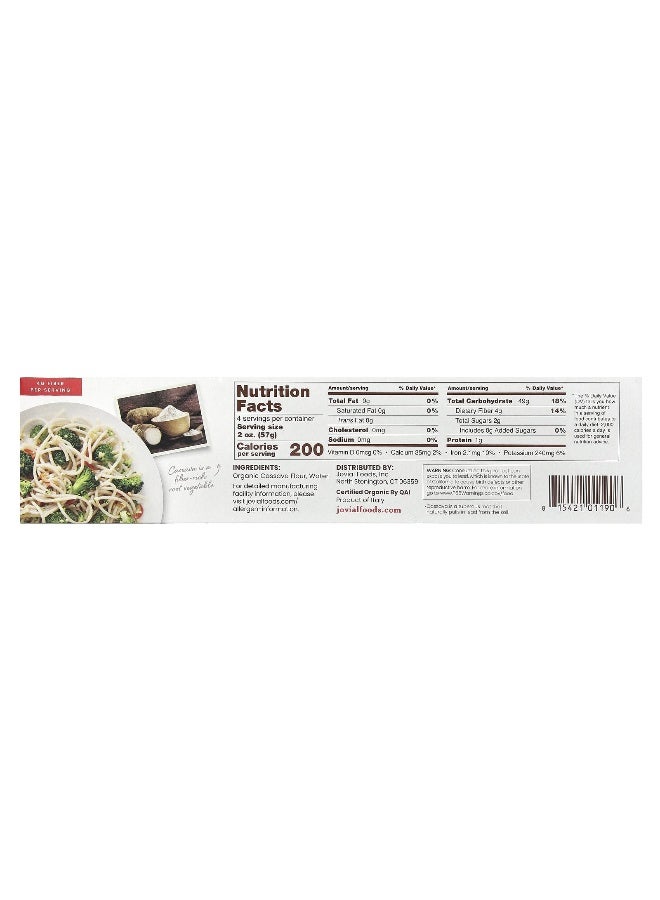 Jovial Jovial, Organic Gluten Free Pasta, Cassava Spaghetti, 8 oz (227 g) - Image 2