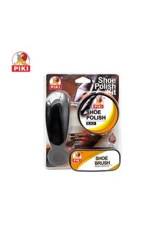 PIKI PIKI Shoe Cleaning Brushes Travel Kit - Portable Leather Shoe Care with Soft Bristles and Premium Shoe Wax  - Image 5