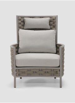 AL HUZAIFA FURNITURE Loop Outdoor Single Sofa High-Back  - Image 1
