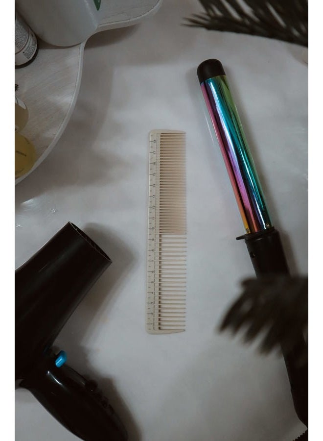 Frontier Co-op Coiffure Extensions Wide Counting Cutting Comb | Cutting Comb | Hair Comb | Heat Resistant Comb  - Image 4
