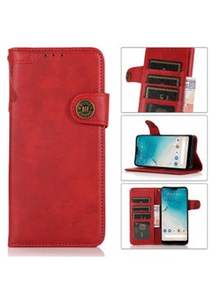Generic Case Cover For Samsung Galaxy A82 5G / Quantum 2 KHAZNEH Dual-Splicing Cowhide Texture Horizontal Flip Leather Case with Holder & Card Slots & Wallet & Lanyard Red 