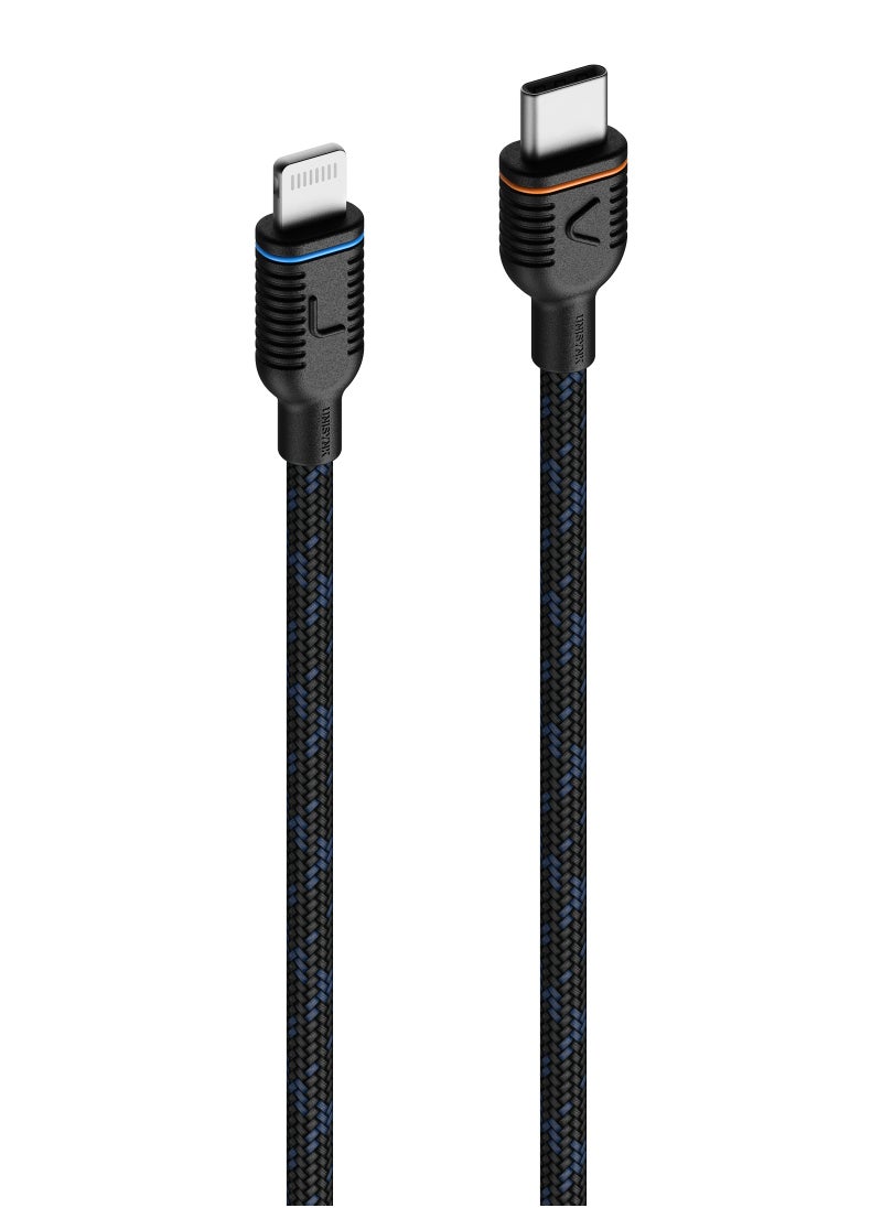 Unisynk - UNISYNK Magnetic USB-C to Lightning Cable 60W 1m - MFi Certified Fast Charging and Data Sync Magnetic Type-C to iPhone Charger Cord, Compatible with iPhone 13/12/11/X/XS/XR/8, iPad Pro, AirPods Pro, Supports PD Charging - Image 1