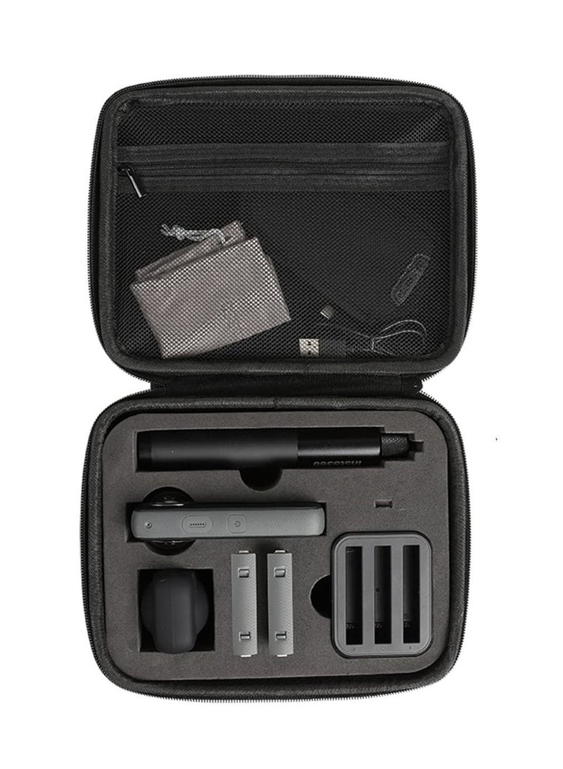 Carrying Case for Insta360 One X3/X2 Camera Large Hard Shell Bag with EVA Liner Compatible for Insta360 70cm Handle/Selfie Stick and Other Accessories  - Image 1
