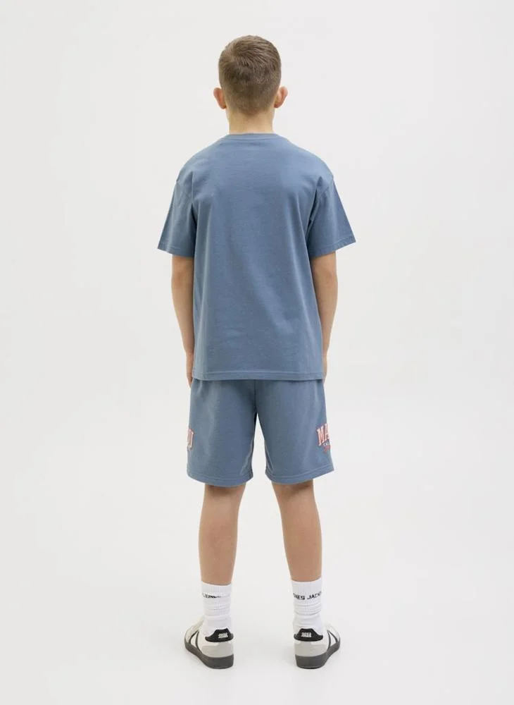 Jack & Jones Junior Kids Logo Crew Neck T-Shirt