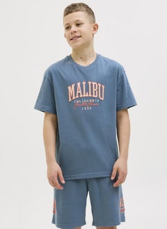 Jack & Jones Junior Kids Logo Crew Neck T-Shirt  - Image 1