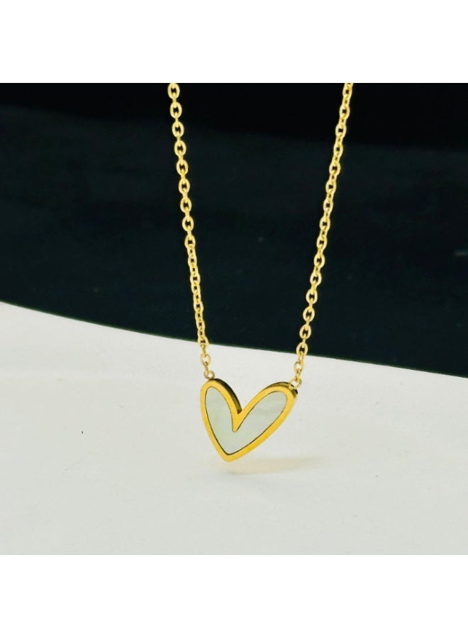 LATEEN 14K Gold Plated  Titanium Steel  Necklace for Women,  Elegant Jewelry for Daily Wear or Gifts - Image 3