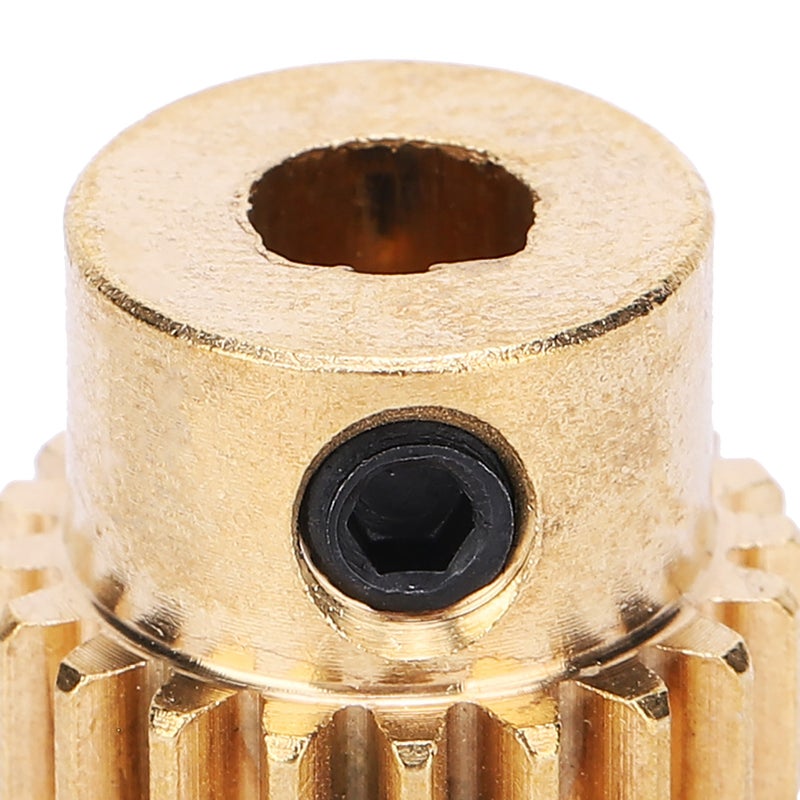 4301-0006-0020 Brass Gear Replacement 20 Teeth 6mm D-Bore 0.8 MOD for Industrial Robot - Image 5