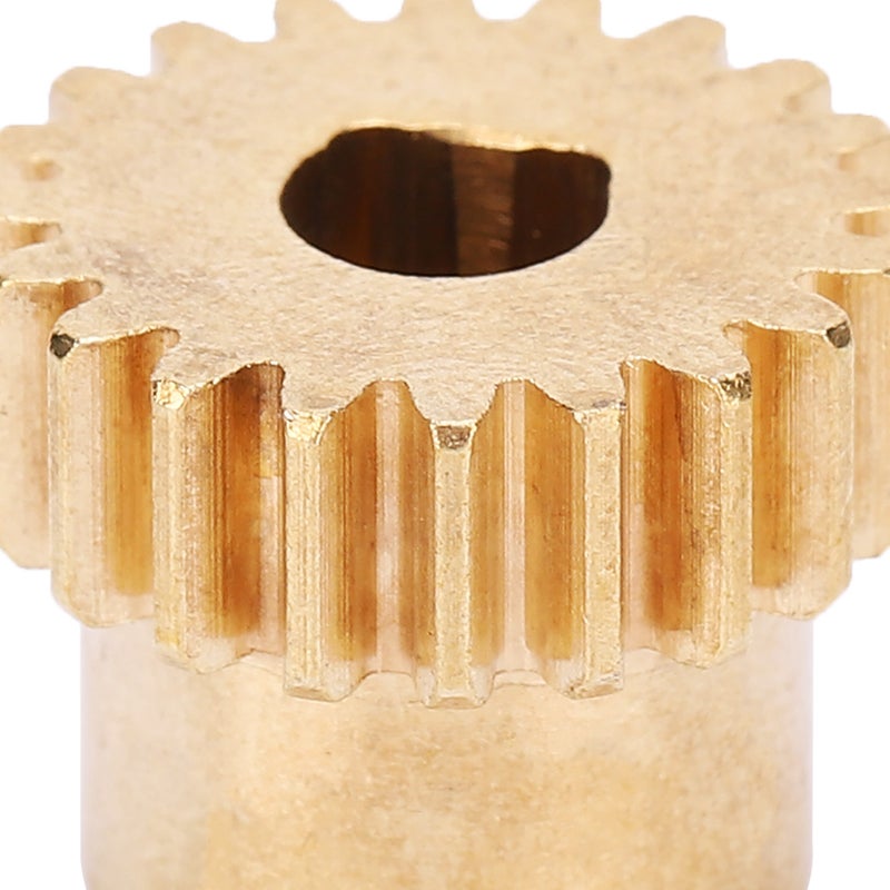 4301-0006-0020 Brass Gear Replacement 20 Teeth 6mm D-Bore 0.8 MOD for Industrial Robot - Image 4