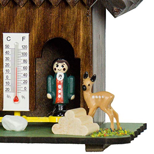 Trenkle German Black Forest Weather House TU 73 Dunkel - Image 4
