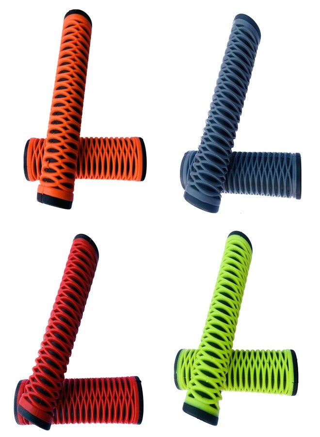Wavva® Handle Grip 12cm Length Soft Rubber Non Toxic Anti-Slip MTB/City Standard Size Cycle Handle Grip. ( Quality Product Only) (Multi-Color) - Image 5