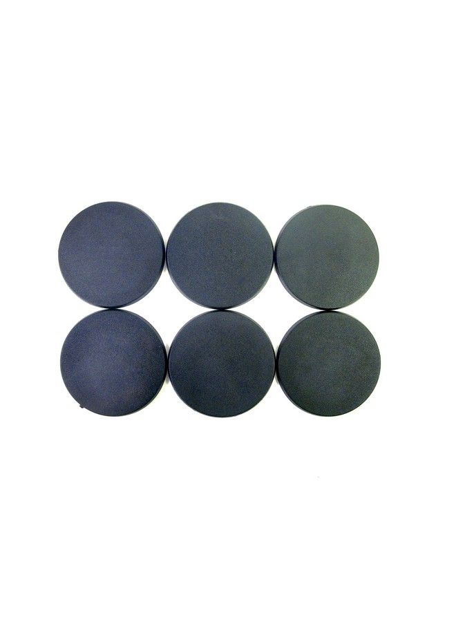 Hedral Value Pack Of 6 60Mm Round Black Miniature Dreadnought Model Bases For Tabletop Or Miniature Wargames - Image 3