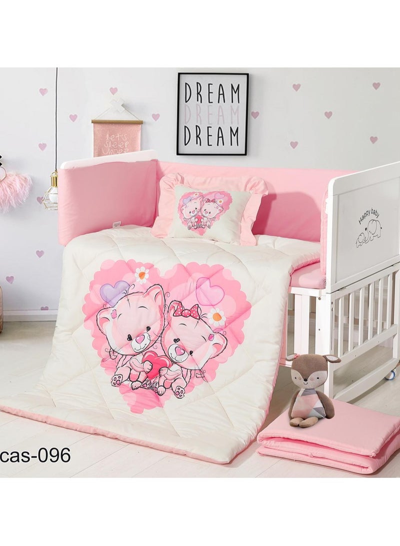 Hours 5-Piece Baby Crib Bedding Set - Image 1