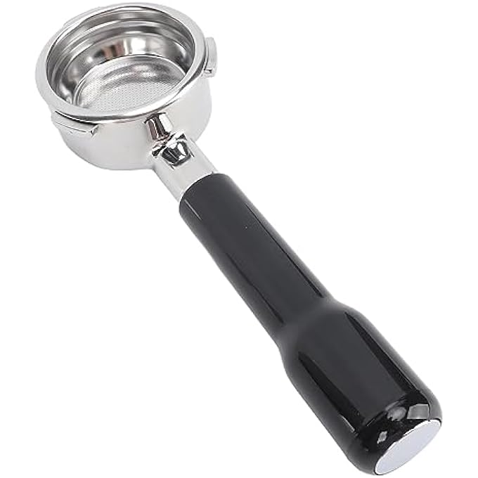 Dpofirs 58Mm Bottomless Portafilter Bottomless Portafilter 58Mm 3 Ears Bottomless Portafilter Coffee Bottomless Portafilter For Barsetto Coffee Machine Black - Image 2