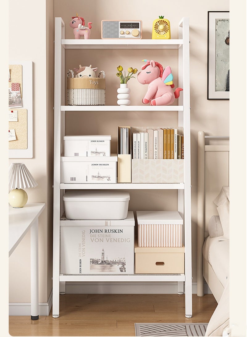 حياة جيدة 4 طبقات سلم معدني رفوف الكتب رفوف المطبخ الخبز رفوف خزانة خزانة المنزل رفوف الميكروويف غرفة المعيشة مطبخ سهلة التجميع - Image 5