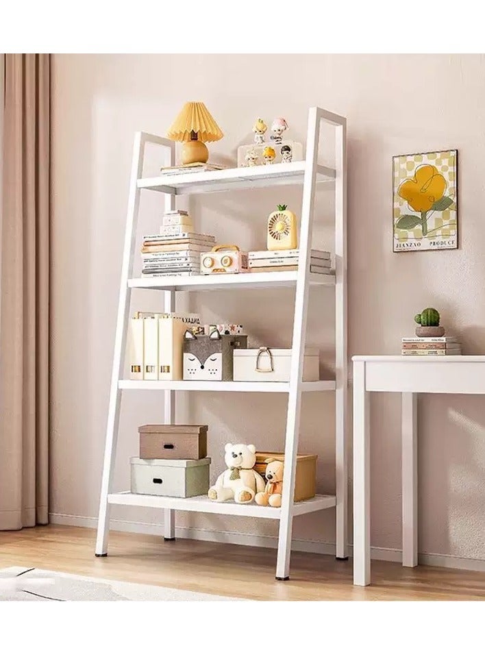 حياة جيدة 4 طبقات سلم معدني رفوف الكتب رفوف المطبخ الخبز رفوف خزانة خزانة المنزل رفوف الميكروويف غرفة المعيشة مطبخ سهلة التجميع - Image 1