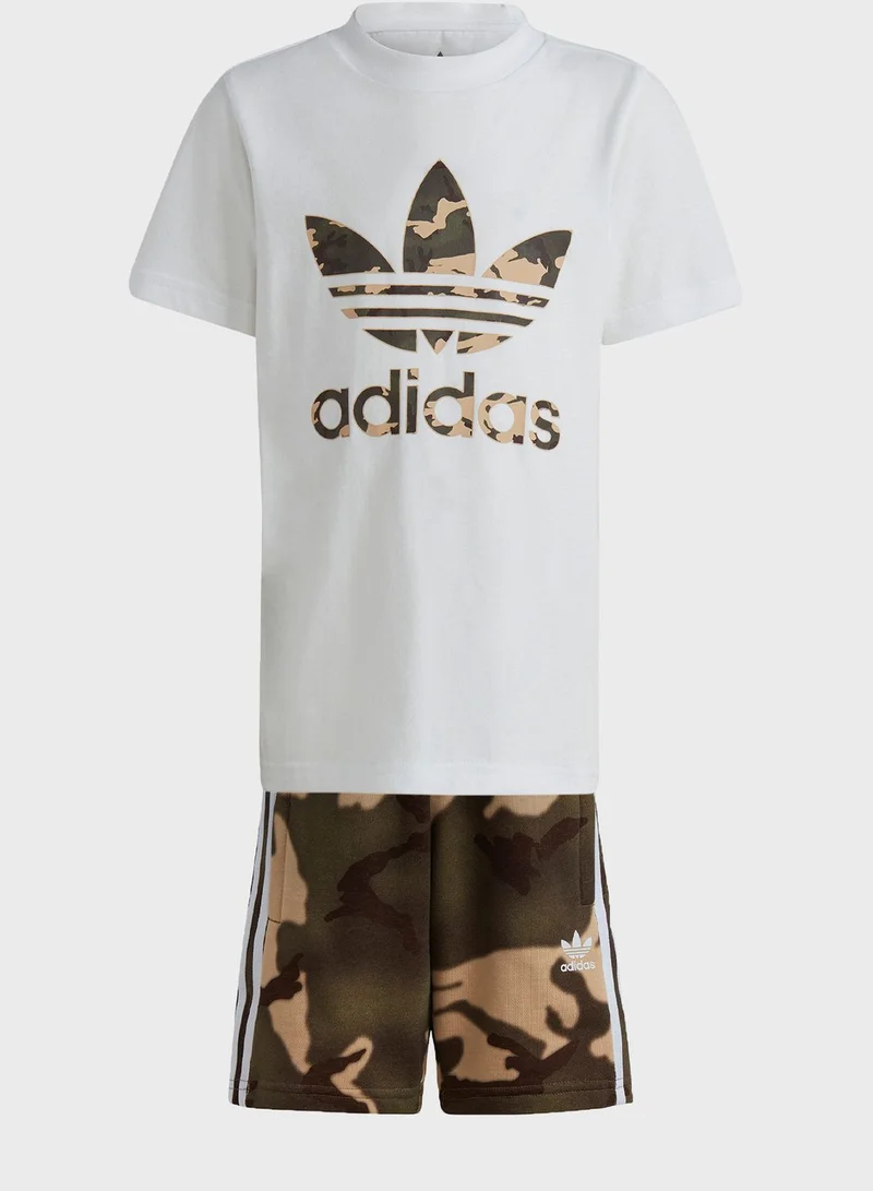 adidas Originals Kids Camo Set