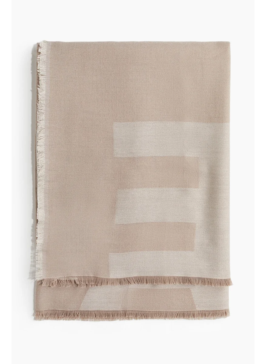 اتش اند ام Jacquard-Weave Scarf