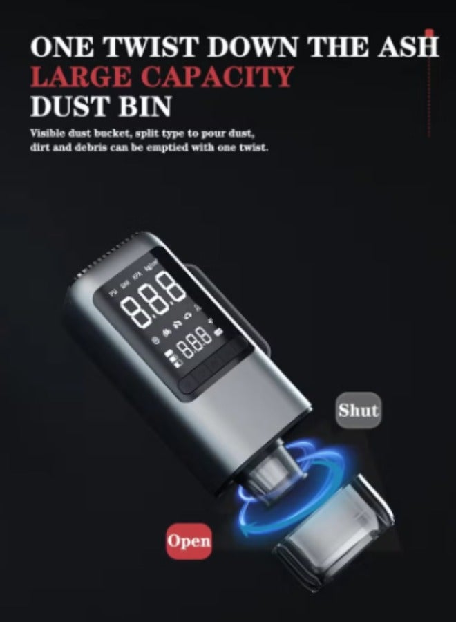 MANAM TRADING Car Jump Starter -  Multi-Function Tool - 12V - Tire Inflator - Vacuum Cleaner - Blower - Power Bank - Air Compressor - Flashlight - SOS Alarm Light - Tire Pressure Checker - Image 3